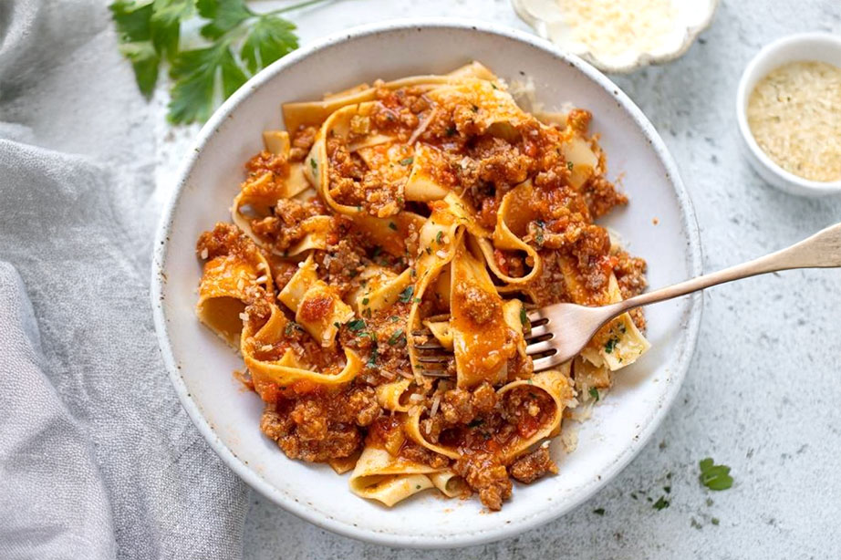 Fettuccine Bolognese