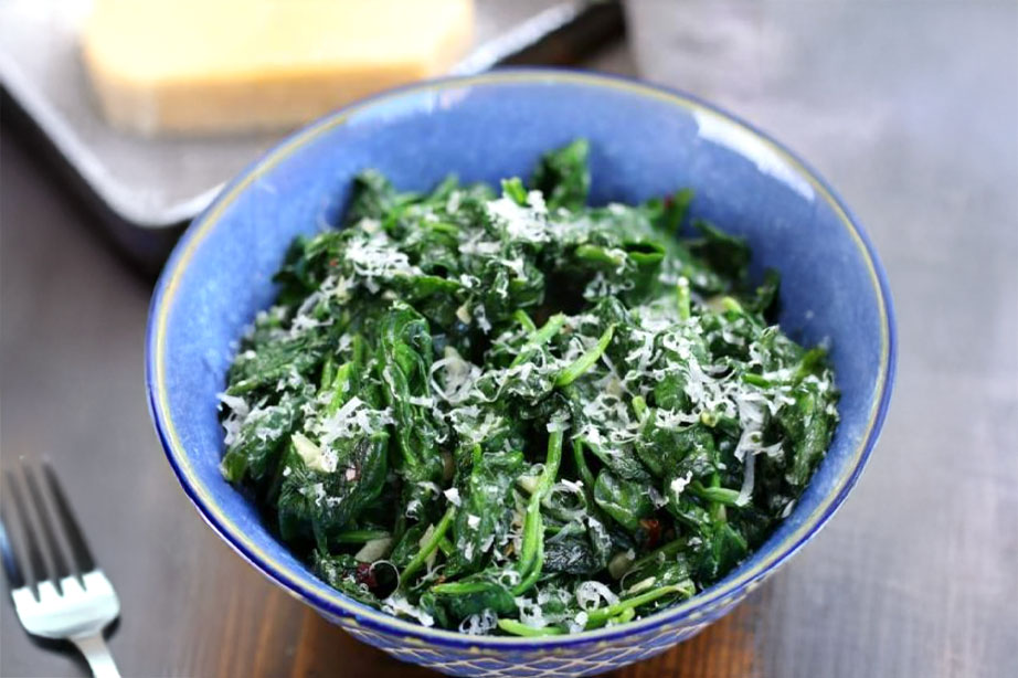 Sautéed Spinach